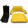 Aftermarket AMSS8094 Seat And Suspension Assembly, Yellow Vinyl AMSS8094-ABL